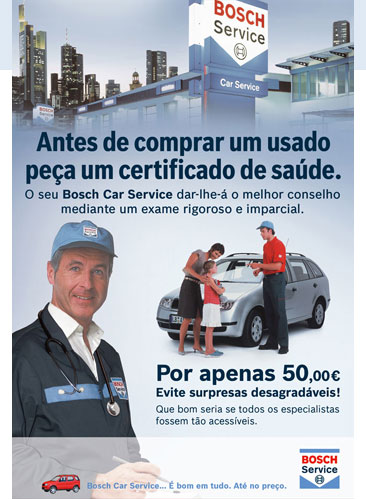 exame ao veículo usado